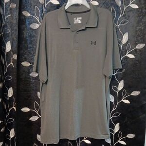 Under Armour Men's Charcoal Polo Shirt
